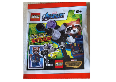 lego 2024 set 242404 Rocket Raccoon paper bag Rocket Raccoon