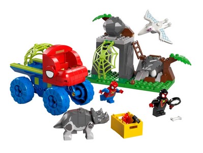 lego 2025 set 11199 Team Spidey Dino Crawler Rescue