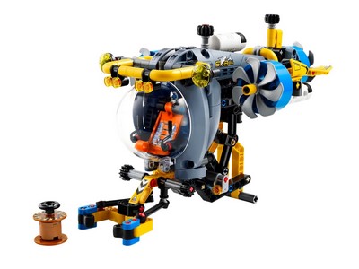 lego 2025 set 42201 Deep Sea Research Submarine Le sous-marin de recherche en haute mer