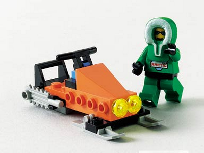 lego 2000 set 6626-2 Snow Scooter polybag 