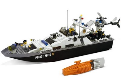 lego 2006 set 7899 Police Boat 