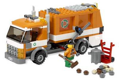 lego 2007 set 7991 Recycle Truck 