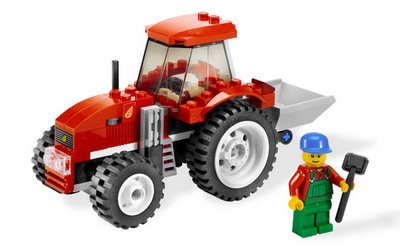lego 2009 set 7634 Tractor 