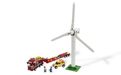 lego 2009 set 7747 Wind Turbine Transport 
