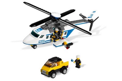 lego 2011 set 3658 Police Helicopter 
