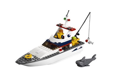 lego 2011 set 4642 Fishing Boat 