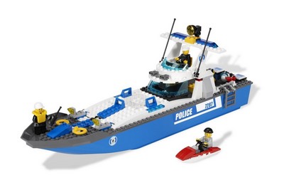 lego 2011 set 7287 Police Boat 