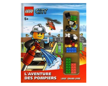 lego 2011 set 9782351006504 City - L'aventure des pompiers - Activity Book 