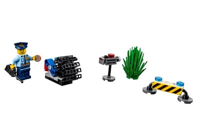 lego 2017 set 40175 Policeman with Cookie and Stinger 