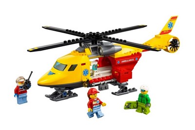 lego 2018 set 60179 Ambulance Helicopter 
