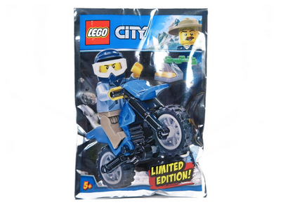 lego 2018 set 951808 Policeman and Motorcycle foil pack 
