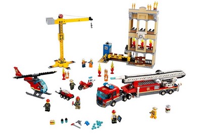 lego 2019 set 60216 Downtown Fire Brigade 