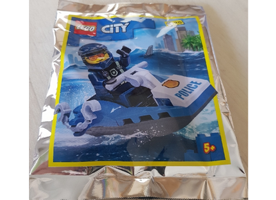 lego 2022 set 952207 Policeman with Jet Ski foil pack Policier avec Jet ski