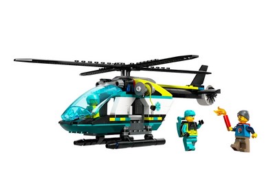 lego 2024 set 60405 Emergency Rescue Helicopter L’hélicoptère des urgences