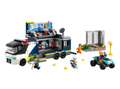 lego 2024 set 60418 Police Mobile Crime Lab Truck Le laboratoire de police scientifique mobile