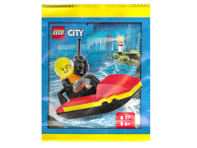 lego 2025 set 952505 Rescue Mission with Jet Boat paper bag 