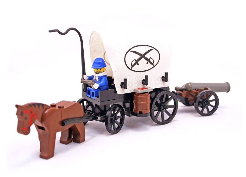 Sets LEGO - Western - 6716 - Weapons Wagon | Minifig-pictures.be