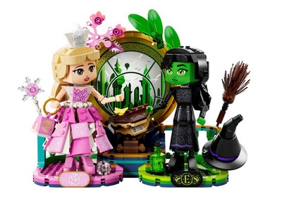 lego 2024 set 75682 Elphaba and Glinda Figures Figurines d’Elphaba et de Glinda